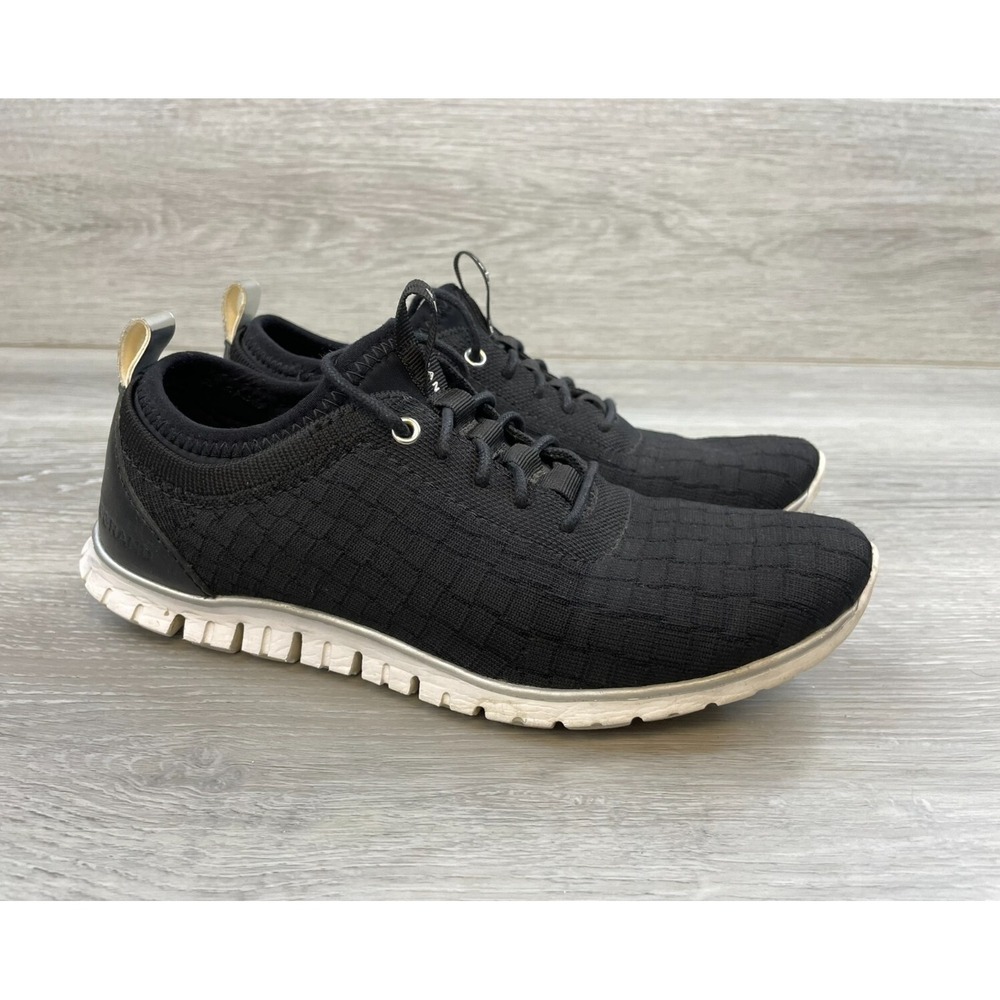 Cole Haan Zerogrand Stitchlite‎ W18124 Women's Sneaker 5.5B Black Athletic Shoes